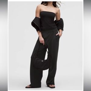 lululemon athletica Black Wide-Leg Trousers